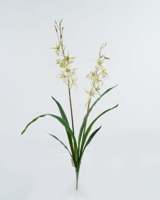 Artificial Flower 52*52*83cm Orchidaceae Arachnis *2 bush GS-64724006 Single Flowers YeahFlower is one of Chinese leading OEM manufacturers and exporters , supplying the silk flowers, wholesale artificial trees
