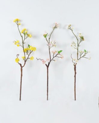 Artificial Flower 17*17*94cm Plum blossom single stem GS-27924015 2024Jul YeahFlower is one of Chinese leading OEM manufacturers and exporters , supplying the silk flowers, wholesale artificial trees