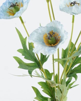 Artificial Flower 10*10*64cm Poppy *5 single stem GS-49524004-B1 2024Jul YeahFlower is one of Chinese leading OEM manufacturers and exporters , supplying the silk flowers, wholesale artificial trees
