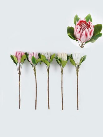 Artificial Flower 20*20*63cm Protea cynaroides single stem GS-27924023-P1 Single Flowers 3,000+ sqm showroom with thousands of artificial flowers, plants & trees ready for global sourcing.