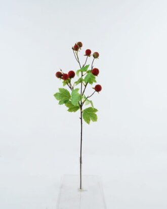 Artificial Flower 20*20*71cm Raspberry single stem GS-54224006 2024Jun YeahFlower is one of Chinese leading OEM manufacturers and exporters , supplying the silk flowers, wholesale artificial trees