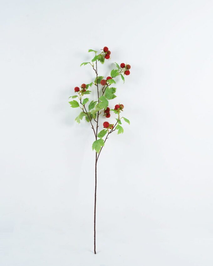 Artificial Flower 30*30*98cm Raspberry single stem GS-54224007 2024Jun YeahFlower is one of Chinese leading OEM manufacturers and exporters , supplying the silk flowers, wholesale artificial trees