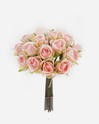 Artificial Flower 17*17*23cm Rose *15 bundle GS-55124008-P2 2024Jun YeahFlower is one of Chinese leading OEM manufacturers and exporters , supplying the silk flowers, wholesale artificial trees