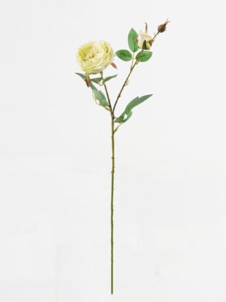 Artificial Flower 15*15*60cm Rose *2 single stem GS-55124012 Single Flowers 3,000+ sqm showroom with thousands of artificial flowers, plants & trees ready for global sourcing.