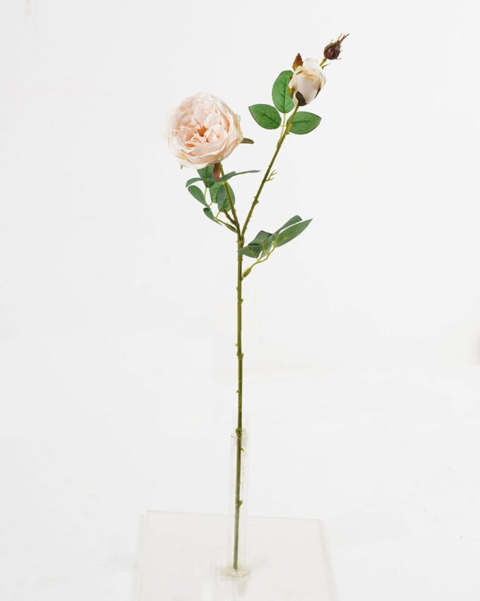 Artificial Flower 15*15*60cm Rose *2 single stem GS-55124012 Single Flowers 3,000+ sqm showroom with thousands of artificial flowers, plants & trees ready for global sourcing.
