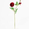 Artificial Flower 15*15*60cm Rose *2 single stem GS-55124012 Single Flowers 3,000+ sqm showroom with thousands of artificial flowers, plants & trees ready for global sourcing.
