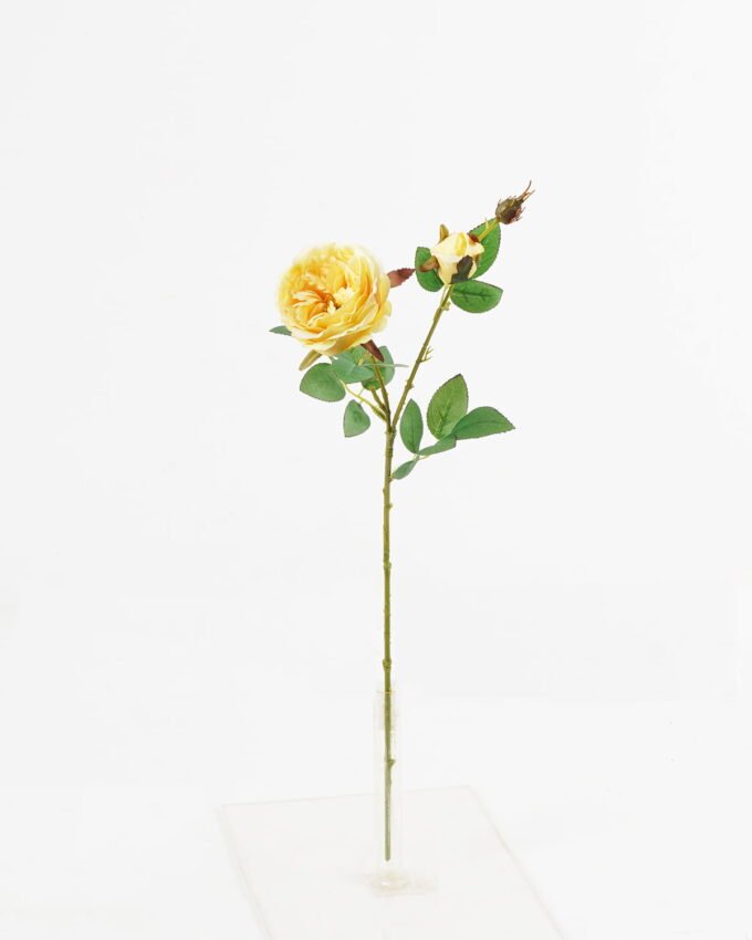 Artificial Flower 15*15*60cm Rose *2 single stem GS-55124012 Single Flowers 3,000+ sqm showroom with thousands of artificial flowers, plants & trees ready for global sourcing.