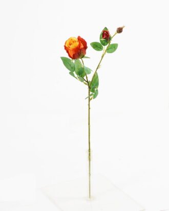 Artificial Flower 13*13*60cm Rose *2 single stem GS-55124013-O1 Single Flowers YeahFlower is one of Chinese leading OEM manufacturers and exporters , supplying the silk flowers, wholesale artificial trees