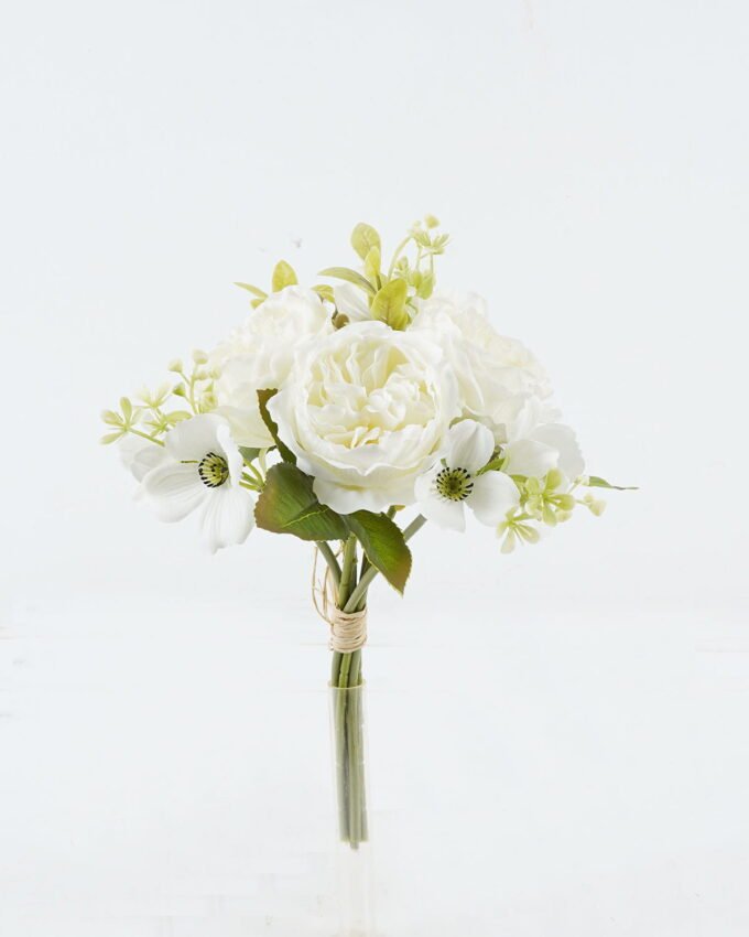Artificial Flower 21*21*33cm Rose *3 bouquet GS-128J24009 2024Jun YeahFlower is one of Chinese leading OEM manufacturers and exporters , supplying the silk flowers, wholesale artificial trees