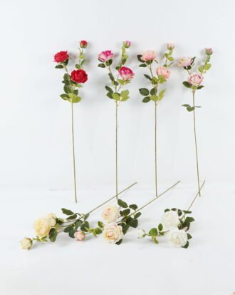 Artificial Flower 14*14*81cm Rose *3 single stem GS-128J24011 Single Flowers YeahFlower is one of Chinese leading OEM manufacturers and exporters , supplying the silk flowers, wholesale artificial trees