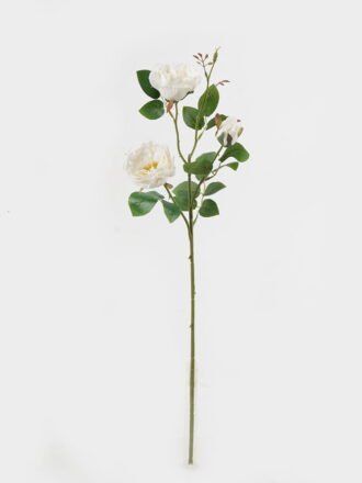 Artificial Flower 15*15*64cm Rose *3 single stem GS-55124004-R1 Single Flowers 3,000+ sqm showroom with thousands of artificial flowers, plants & trees ready for global sourcing.