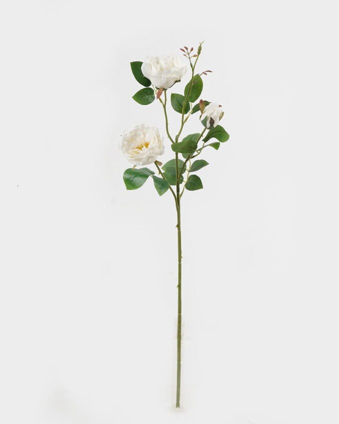 Artificial Flower 15*15*64cm Rose *3 single stem GS-55124004-W1 Single Flowers 3,000+ sqm showroom with thousands of artificial flowers, plants & trees ready for global sourcing.