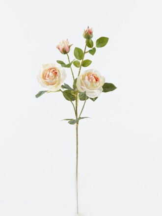 Artificial Flower 23*23*69cm Rose *4 single stem GS-128J24010-R1 Single Flowers 3,000+ sqm showroom with thousands of artificial flowers, plants & trees ready for global sourcing.