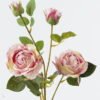 Artificial Flower 23*23*69cm Rose *4 single stem GS-128J24010-Z1 2024Jun YeahFlower is one of Chinese leading OEM manufacturers and exporters , supplying the silk flowers, wholesale artificial trees