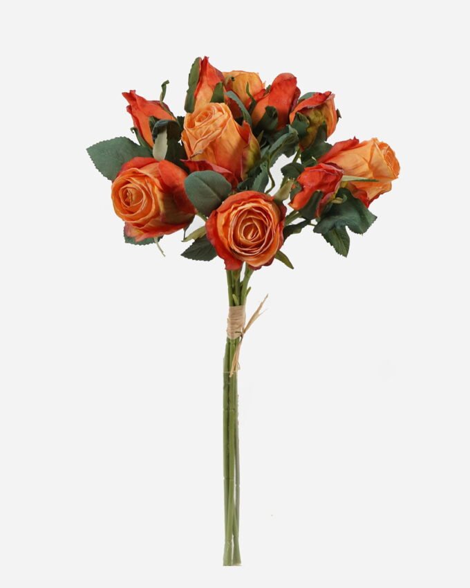 Artificial Flower 20*20*37cm Rose *5 bundle GS-55124003-O1 2024Jun YeahFlower is one of Chinese leading OEM manufacturers and exporters , supplying the silk flowers, wholesale artificial trees