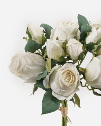 Artificial Flower 20*20*37cm Rose *5 bundle GS-55124003-W1 2024Jun YeahFlower is one of Chinese leading OEM manufacturers and exporters , supplying the silk flowers, wholesale artificial trees