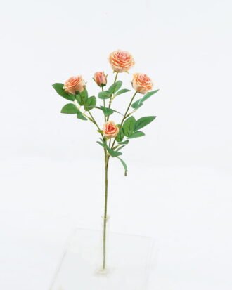 Artificial Flower 15*15*53cm Rose *5 single stem GS-55124014-O1 2024Jun YeahFlower is one of Chinese leading OEM manufacturers and exporters , supplying the silk flowers, wholesale artificial trees
