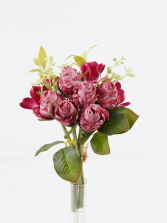 Artificial Flower 16*39CM Tulip bouquet*5 GS-41520002-Y1 Bouquet 3,000+ sqm showroom with thousands of artificial flowers, plants & trees ready for global sourcing.