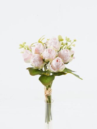Artificial Flower 15*15*31cm Rose *6 bouquet GS-128J24007-P2 Bouquet 3,000+ sqm showroom with thousands of artificial flowers, plants & trees ready for global sourcing.