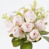 Artificial Flower Rose 6 bouquet GS-128J24007-P3_4 Artificial Flower 15*15*31cm Rose *6 bouquet GS-128J24007-P3 2024Jun YeahFlower is one of Chinese leading OEM manufacturers and exporters , supplying the silk flowers, wholesale artificial trees