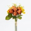 Artificial Flower 15*15*31cm Rose *6 bouquet GS-128J24007 2024Jun YeahFlower is one of Chinese leading OEM manufacturers and exporters , supplying the silk flowers, wholesale artificial trees