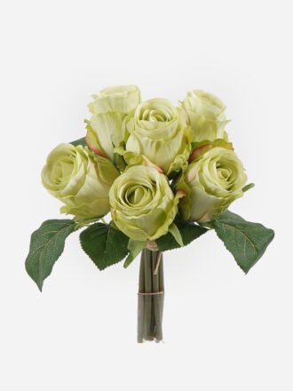 Artificial Flower 23*23*24cm Rose *6 bundle GS-55124007-R1 Bouquet 3,000+ sqm showroom with thousands of artificial flowers, plants & trees ready for global sourcing.