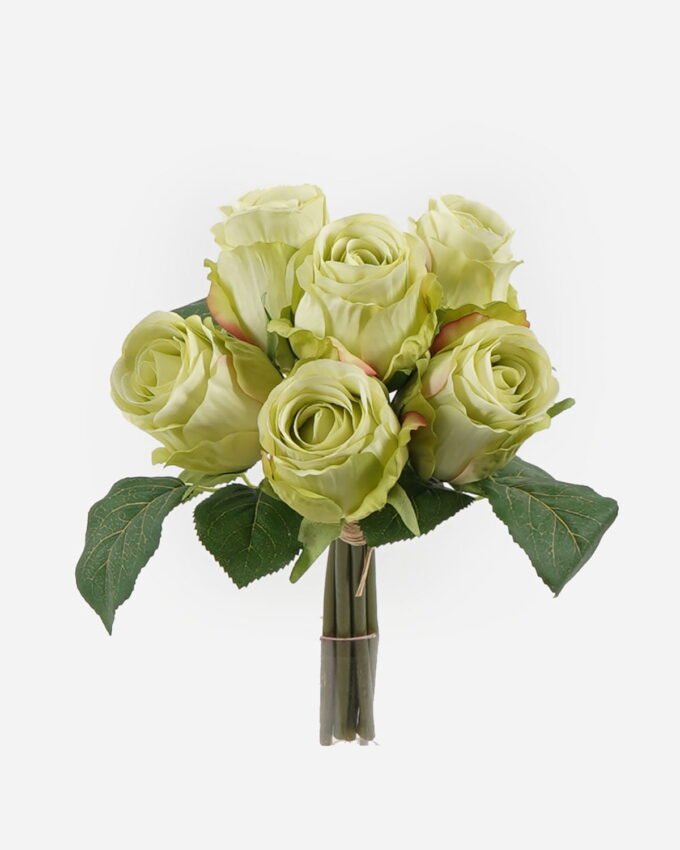 Artificial Flower 23*23*24cm Rose *6 bundle GS-55124007-G1 2024Jun YeahFlower is one of Chinese leading OEM manufacturers and exporters , supplying the silk flowers, wholesale artificial trees