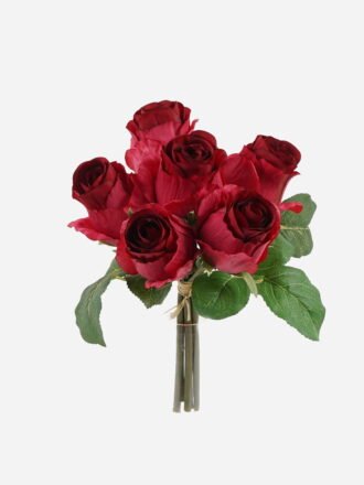 Artificial Flower 17*17*23cm Rose *15 bundle GS-55124008-P2 Bouquet 3,000+ sqm showroom with thousands of artificial flowers, plants & trees ready for global sourcing.