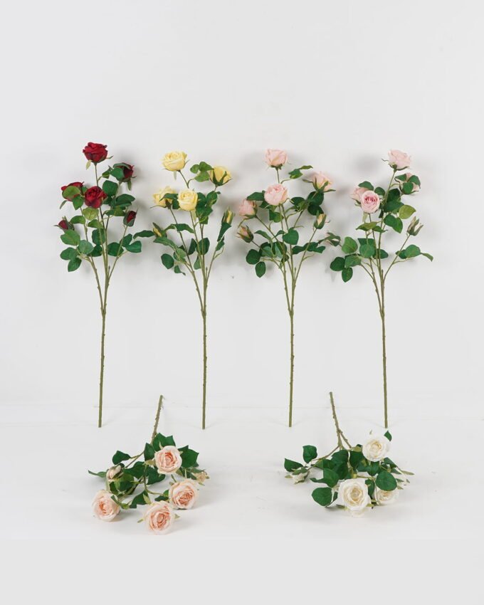 Artificial Flower 26*26*70cm Rose *6 single stem GS-55124005 2024Jun YeahFlower is one of Chinese leading OEM manufacturers and exporters , supplying the silk flowers, wholesale artificial trees