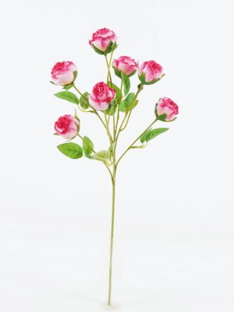 Artificial Flower 18*18*56cm Rose *7 single stem GS-128J24012-P1 Single Flowers 3,000+ sqm showroom with thousands of artificial flowers, plants & trees ready for global sourcing.