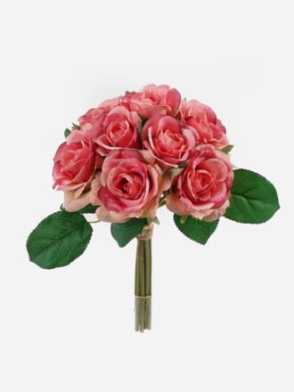 Artificial Flower 17*17*23cm Rose *15 bundle GS-55124008-P2 Bouquet 3,000+ sqm showroom with thousands of artificial flowers, plants & trees ready for global sourcing.