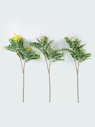 Artificial Flower 45*45*125cm Sophora flower *5 single stem GS-74824001-Y1 Single Flowers 3,000+ sqm showroom with thousands of artificial flowers, plants & trees ready for global sourcing.