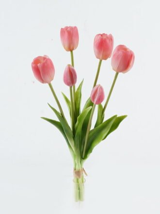 Artificial Flower 15*15*39cm Tulip *6 bundle GS-31323004CONTI-P6 Bouquet 3,000+ sqm showroom with thousands of artificial flowers, plants & trees ready for global sourcing.