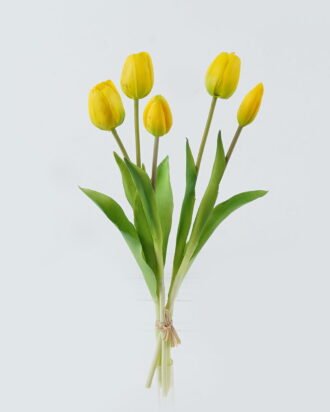 Artificial Flower 16*39CM Tulip bouquet*5 GS-41520002-Y1 2024Jun YeahFlower is one of Chinese leading OEM manufacturers and exporters , supplying the silk flowers, wholesale artificial trees