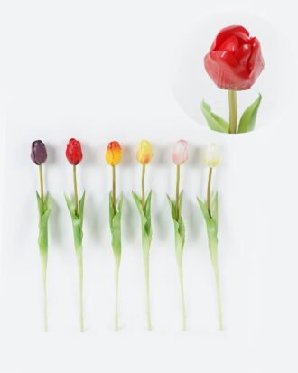 Artificial Flower 5*5*46cm Tulip single stem GS-24523029 2024Jun YeahFlower is one of Chinese leading OEM manufacturers and exporters , supplying the silk flowers, wholesale artificial trees