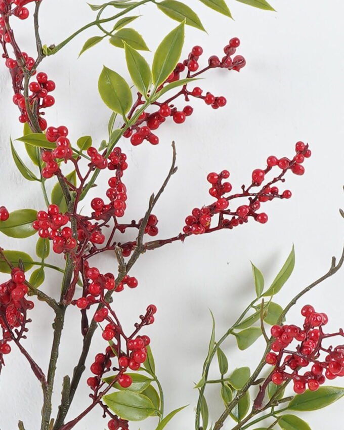 Artificial Flower 15*15*75cm fruit single stem GS-74724016-R1 2024Jun YeahFlower is one of Chinese leading OEM manufacturers and exporters , supplying the silk flowers, wholesale artificial trees