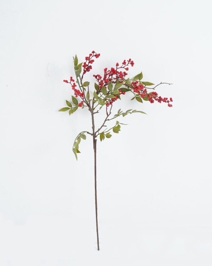 Artificial Flower fruit single stem GS-74724017_4 Artificial Flower 23*23*70 fruit single stem GS-74724017 Single Flowers 3,000+ sqm showroom with thousands of artificial flowers, plants & trees ready for global sourcing.