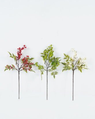 Artificial Flower 15*15*42cm  fruit single stem GS-74724018 2024Jun YeahFlower is one of Chinese leading OEM manufacturers and exporters , supplying the silk flowers, wholesale artificial trees