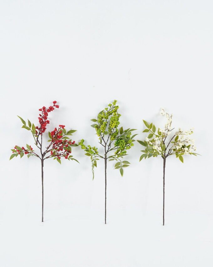 Artificial Flower 15*15*42cm  fruit single stem GS-74724018 2024Jun YeahFlower is one of Chinese leading OEM manufacturers and exporters , supplying the silk flowers, wholesale artificial trees