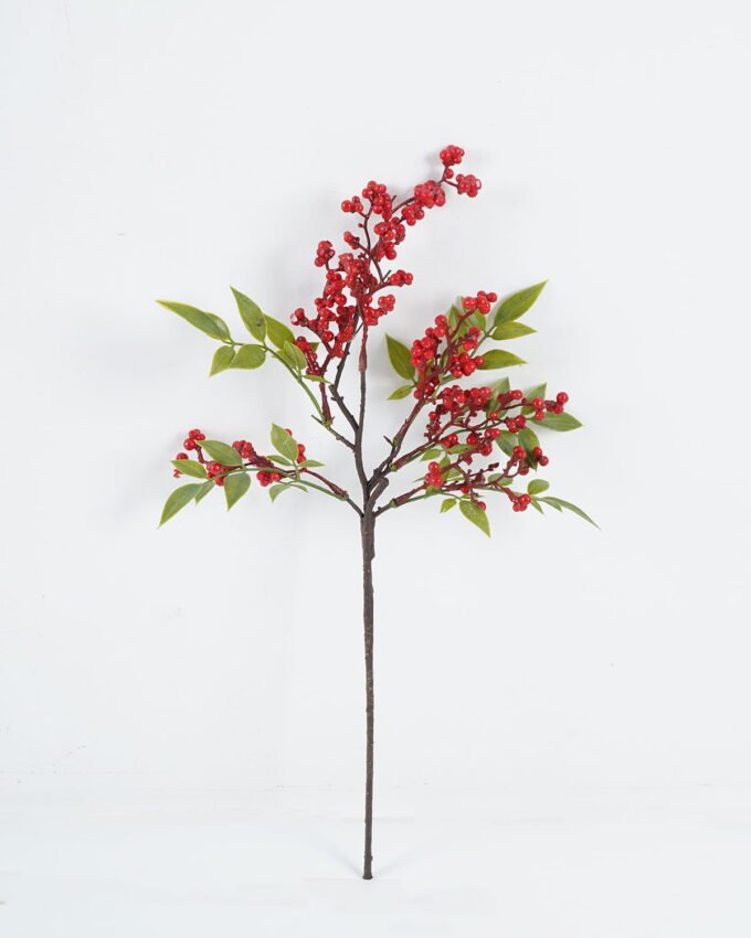 Artificial Flower 15*15*42cm  fruit single stem GS-74724018 2024Jun YeahFlower is one of Chinese leading OEM manufacturers and exporters , supplying the silk flowers, wholesale artificial trees