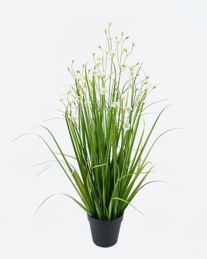 Artificial Grass 23*23*76cm Bellis perennis *12 in pp pot GS-29424032 2024Jun YeahFlower is one of Chinese leading OEM manufacturers and exporters , supplying the silk flowers, wholesale artificial trees