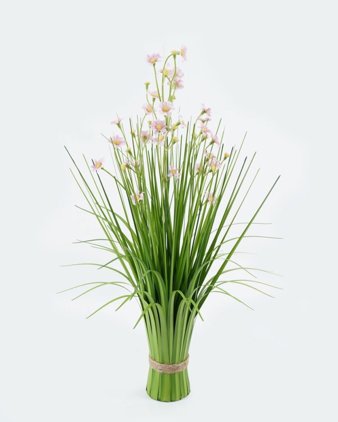 Artificial Grass 15*15*56cm Bellis perennis grass *7 potted grass GS-29424026 2024Jun YeahFlower is one of Chinese leading OEM manufacturers and exporters , supplying the silk flowers, wholesale artificial trees
