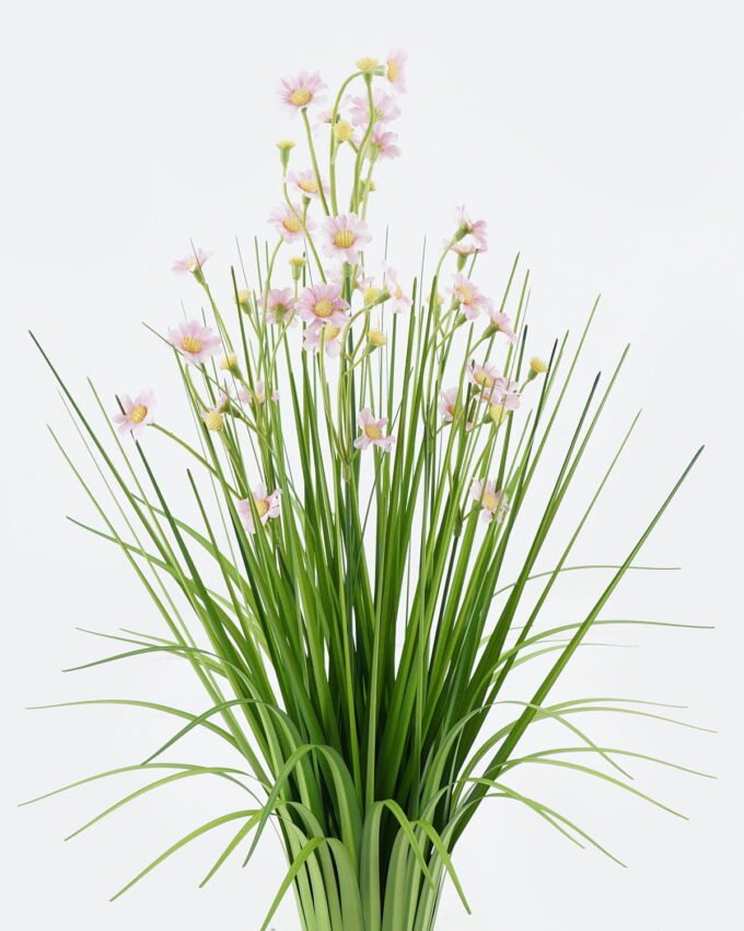 Artificial Grass 15*15*56cm Bellis perennis grass *7 potted grass GS-29424026 2024Jun YeahFlower is one of Chinese leading OEM manufacturers and exporters , supplying the silk flowers, wholesale artificial trees