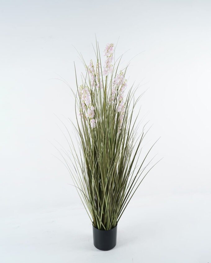 Artificial Grass 50*50*120cm Canterburybells flower *5 in pp pot GS-61924025-PET 2024Jun YeahFlower is one of Chinese leading OEM manufacturers and exporters , supplying the silk flowers, wholesale artificial trees