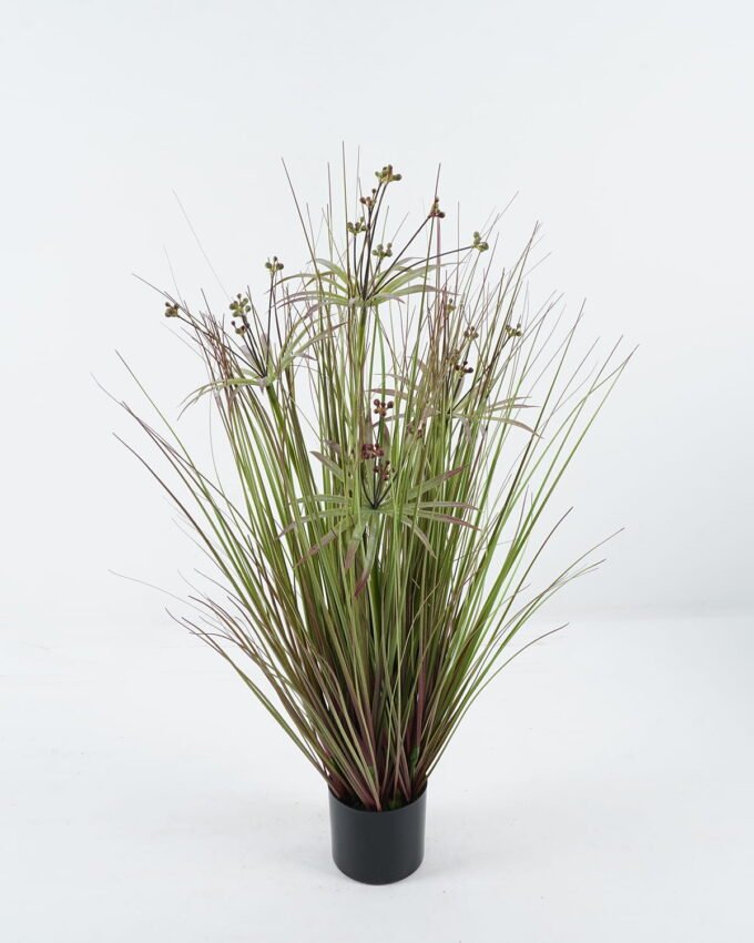 Artificial Grass 35*35*70cm Canterburybells grass *4 in pp pot GS-61924033-PET 2024Jun YeahFlower is one of Chinese leading OEM manufacturers and exporters , supplying the silk flowers, wholesale artificial trees