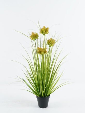 Artificial Grass 55*55*120cm Convexutricle sedge herb *7 in pp pot GS-61924034-PET Grass&PLANT 3,000+ sqm showroom with thousands of artificial flowers, plants & trees ready for global sourcing.