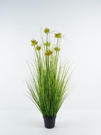 Artificial Grass 35*35*70cm Canterburybells grass *4 in pp pot GS-61924033-PET Grass&PLANT 3,000+ sqm showroom with thousands of artificial flowers, plants & trees ready for global sourcing.