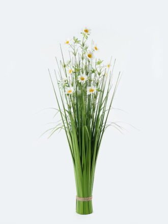 Artificial Grass 16*16*51cm Daisy *5 in pp pot GS-29424037 Grass&PLANT 3,000+ sqm showroom with thousands of artificial flowers, plants & trees ready for global sourcing.