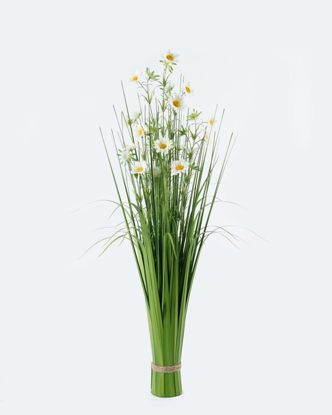 Artificial Grass 22*22*97cm Daisy *15 potted grass GS-29424036 2024Jun YeahFlower is one of Chinese leading OEM manufacturers and exporters , supplying the silk flowers, wholesale artificial trees
