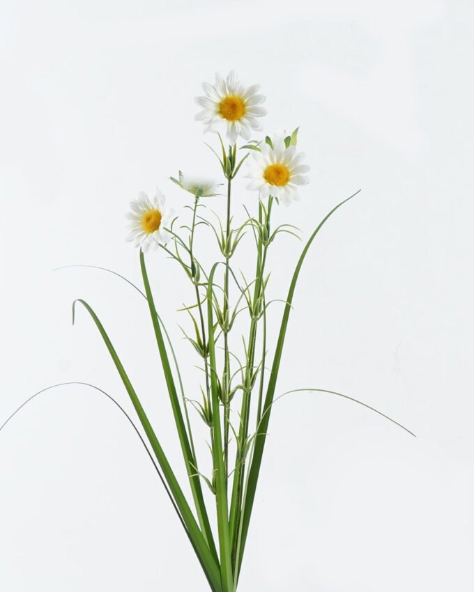 Artificial Grass 13*13*89cm Daisy *3 spray GS-29424040 2024Jun YeahFlower is one of Chinese leading OEM manufacturers and exporters , supplying the silk flowers, wholesale artificial trees